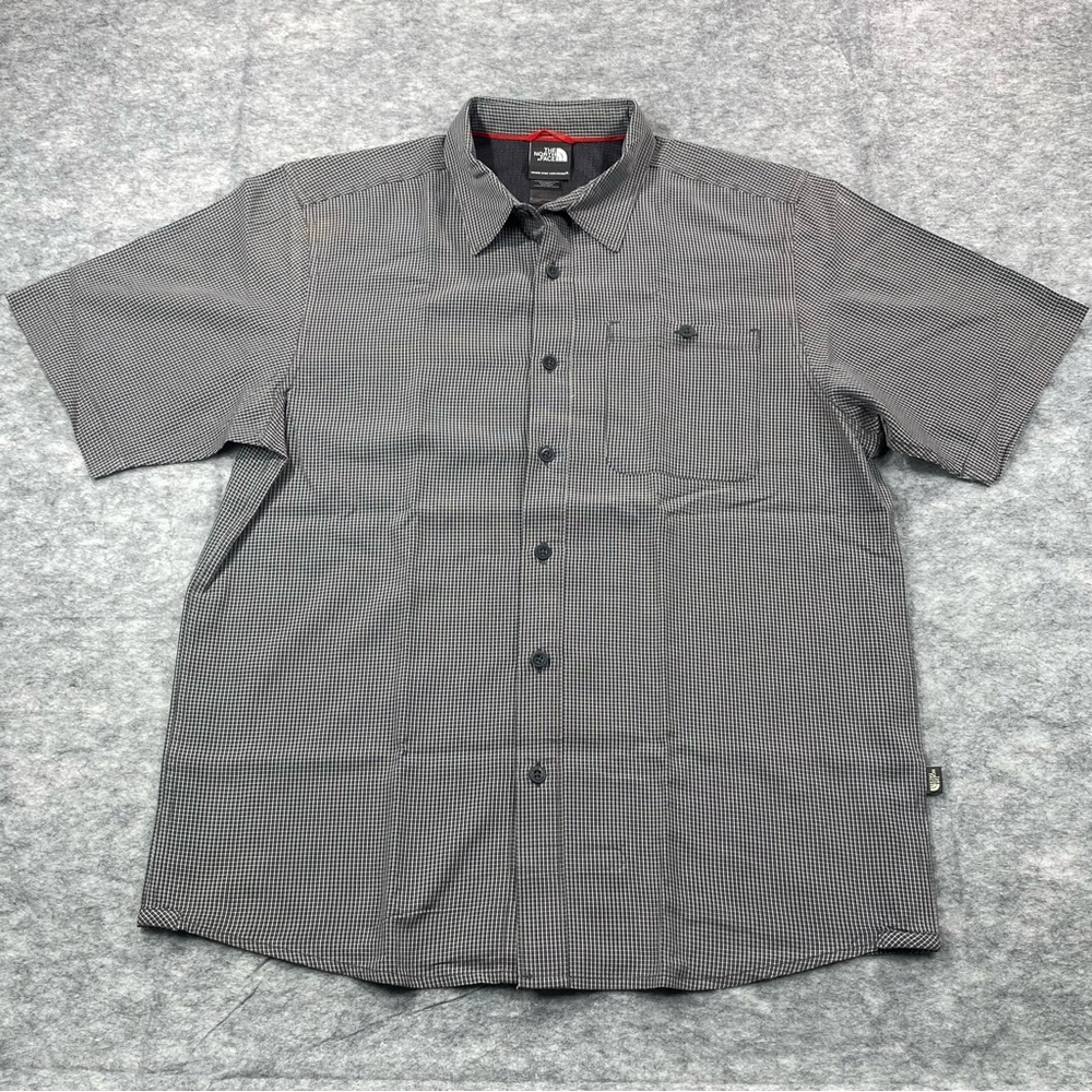 The North Face Gray Casual Button Down Shirt